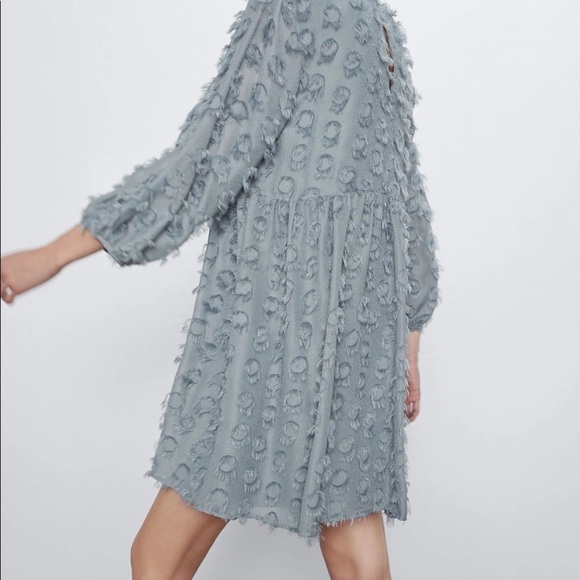 Zara textured weave dress size small - Picture 2 of 6